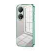 Green Transparent Plating Phone Case for vivo Y100/Y100A - 1