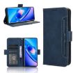 Blue Leather Phone Case for Blackview A200 Pro with Card Slots - 1