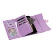 Samsung Galaxy S9 Zipper Multi-Card Wallet Rhombic Leather Phone Case Purple - 4