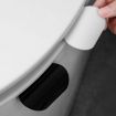 Picture of 3pcs Anti Dirty Handle Toilet Lid Lifter Bathroom Bidet Seat Lifting Lid Kit (Black)