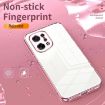 OPPO Find X5 Transparent Green Plating Phone Case - 4