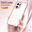 OPPO Find X5 Transparent Green Plating Phone Case - 5