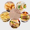 Deli Greaseproof Paper Baking Wrapping Paper 500 Sheets - 20 x 20cm White - 6