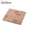 Deli Greaseproof Paper Baking Wrapping Paper 500 Sheets - 22 x 22cm Brown - 1