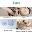 Black Dough Blade Cover for Thermomix TM5/TM6 - Protective Isolation - 7