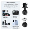 RUIGPRO Crab Clamp Action Camera Bracket Dual-Head Crab 3-Stage Selfie Stick - 5