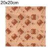 Bear Pattern Greaseproof Paper Baking Wrapping Paper 20x20cm - 1