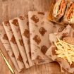 Bear Pattern Greaseproof Paper Baking Wrapping Paper 20x20cm - 2