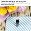 Striped Baking Greaseproof Paper Food Placemat Paper - Pink - 6