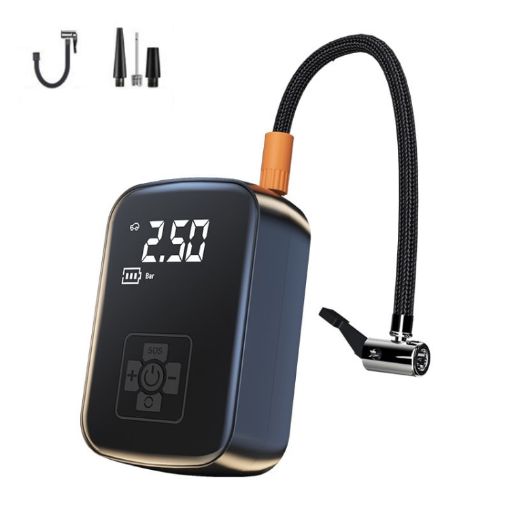 Car Portable Electric Tire Inflator Pump - Wired Model - 1