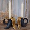 Banana Candle Holder Resin Ornament (Black) - 4