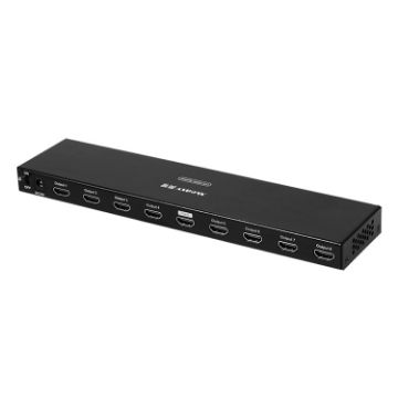 Picture of Measy SPH108 1 to 8 4K HDMI 1080P Simultaneous Display Splitter (EU Plug)