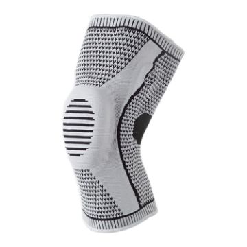 Picture of Dual Spring Support Silicone Sports Brace Fitness Protective Pads, Specification:M Size (Grey)