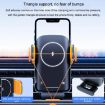 Smart Induction Wireless Charger Car Cell Phone Holder Solar Fast Charging - 5