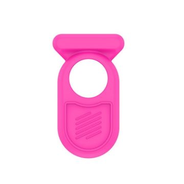 Samsung Galaxy SmartTag2 Silicone Case - Night Light Rose Red - 1