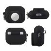 Silicone Anti-drop Case for AirPods Pro 2/Airtag 2 - Black - 3