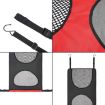 Car Rear Pet and Kids Deterrent Barrier Seat Storage Bags - Black - 5
