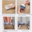 Magnetic Door Stopper Silent Gray - 8