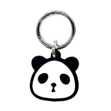 Picture of For AirTag Cartoon Panda Model Loss Prevention Silicone Protective Case