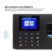 Fingerprint Recognition Attendance Machine, Black US Plug - 7