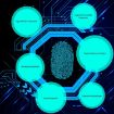 Fingerprint Recognition Attendance Machine, Black US Plug - 9