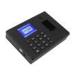 Fingerprint Recognition Attendance Machine, Black EU Plug - 2