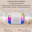 Y5 2 Microphone Portable Bluetooth Speaker - Black - 3