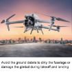 DJI Air 3 Heightened Landing Gear - Gray - 7