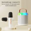 Portable Bluetooth Speaker Outdoor Karaoke Audio Y1 Pink - 3