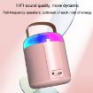 Portable Bluetooth Speaker Outdoor Karaoke Audio Y1 Pink - 6