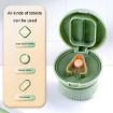 Picture of Portable 4 In 1 Mini Pill Box Multifunctional Cutting And Dispensing Device (Green)