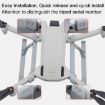 DJI Mini 3/Mini 3 Pro 1pair Height Increase Kickstand Landing Gear Propeller Protective Cover - 5
