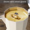 100ml Dual Valve Mocha Pot Espresso Machine (Black) - 8