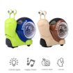 Children's Green Crawling Snail Toy - Sound & Light Projection Fun - 3