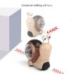 Children's Green Crawling Snail Toy - Sound & Light Projection Fun - 4
