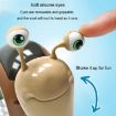 Children's Gray Crawling Snail Toy - Sound & Light Projection Fun - 5