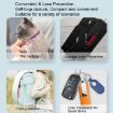Samsung Galaxy SmartTag2 Locator Silicone Protective Case - Dark Blue - 8