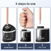 TENWIN Electrical Pencil Sharpener - Blue - 5
