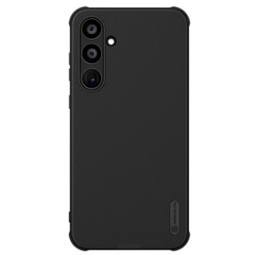 NILLKIN Frosted Shield Pro Case for Samsung Galaxy A55 - Black - 1