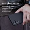 NILLKIN Frosted Shield Pro Magnetic Phone Case for Samsung Galaxy A55 - Black - 8