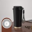 Picture of 530ml 316 Stainless Steel Thermos Cup Coffee Mug Double Drinking Water Cup (Black)