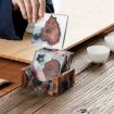 Picture of Resin Pine Spliced Insulated Tea Coaster Home Living Room Decoration Accessories, Spec: Base