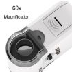 Portable Mini Microscope Pendant With LED Lights - Blue - 4