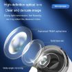 Portable Mini Microscope Pendant With LED Lights - Blue - 8