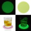 Luminous Silicone Coaster Yellow - Thermal Insulation & Anti-Scald - 4