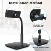 NS-06A Tablet Holder - 360 Degree Rotating Base - Heavy Duty - 3