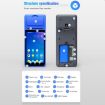 POS-6000 4G 1GB+8GB PDA Handheld 5.5" Android Smart POS Scanner Printer - 6