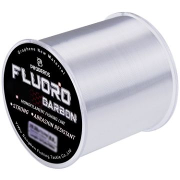 Picture of PROBEROS Lures Fluorocarbon Fishing Line Clear Nylon Carbon Fiber Leader Fish Line, Line No.: 8.0 (500m)