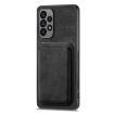 Samsung Galaxy A41 Retro Leather Card Bag Magnetic Phone Case - Black - 2