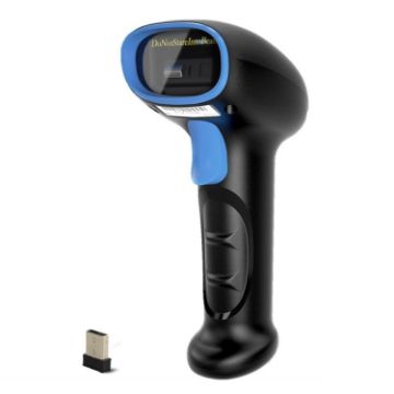 Supermarket Cashier Barcode Scanner - Wireless Red Light - 1